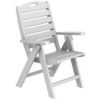 POLYWOOD® Nautical Highback Folding Chair PW-NCH38