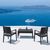 Miami Wickerlook Resin Balcony Furniture Set 3 Piece Rattan Gray ISP899S