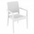Miami Wickerlook Resin Balcony Furniture Set 3 Piece White ISP899S-WH #2